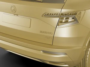 skoda karoq 2018 3D Model