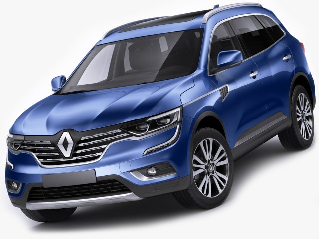 renault koleos 2017 3Dモデル .c4d .max .obj .3ds .fbx .stl .blend 