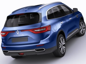 renault koleos 2017 3Dモデル