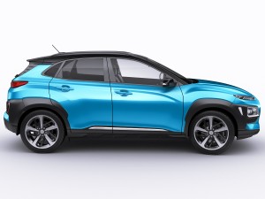hyundai kona 2018 3D Model