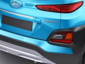 hyundai kona 2018 3D Model