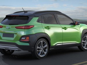hyundai kona 2018 3D Model