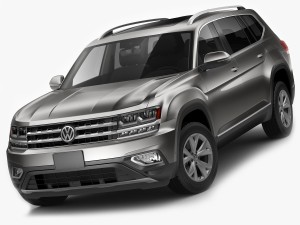 volkswagen atlas teramont 2017 3D Model