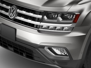 volkswagen atlas teramont 2017 3Dモデル