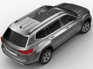 volkswagen atlas teramont 2017 3Dモデル