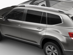 volkswagen atlas teramont 2017 3Dモデル