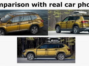 volkswagen atlas teramont 2017 3Dモデル