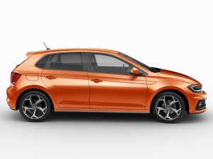 volkswagen polo 2018 r-line 3D Model