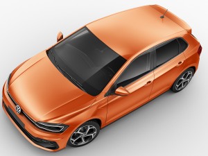 volkswagen polo 2018 r-line 3D Model