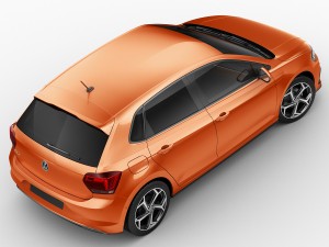 volkswagen polo 2018 r-line 3D Model