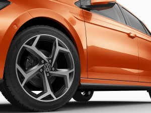 volkswagen polo 2018 r-line 3D Model