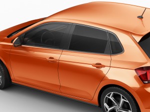volkswagen polo 2018 r-line 3D Model