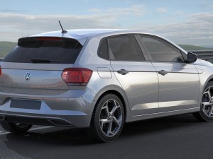 volkswagen polo 2018 r-line 3D Model
