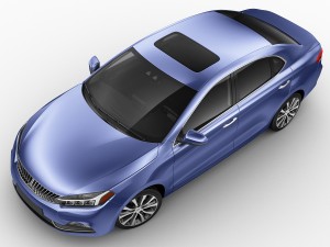 generic compact sedan 3D मॉडल