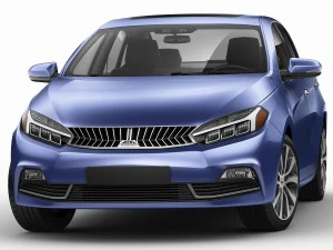 generic compact sedan 3D Model