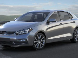 generic compact sedan 3D Model