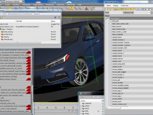 generic compact sedan 3D मॉडल