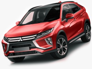 mitsubishi eclipse cross 2018 3D Model