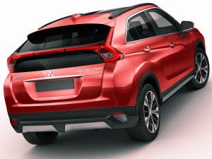 mitsubishi eclipse cross 2018 3Dモデル
