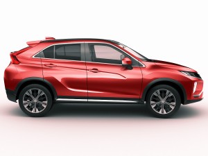 mitsubishi eclipse cross 2018 3Dモデル