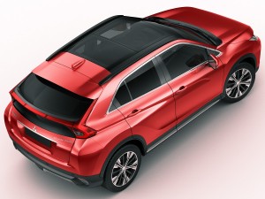 mitsubishi eclipse cross 2018 3Dモデル