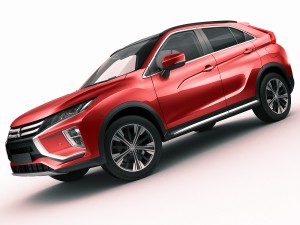 mitsubishi eclipse cross 2018 3Dモデル