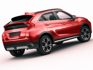 mitsubishi eclipse cross 2018 3Dモデル