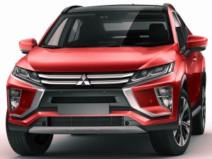 mitsubishi eclipse cross 2018 3Dモデル