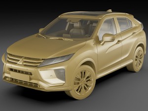 mitsubishi eclipse cross 2018 3Dモデル