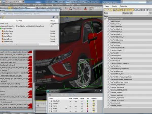 mitsubishi eclipse cruz 2018 Modelo 3D