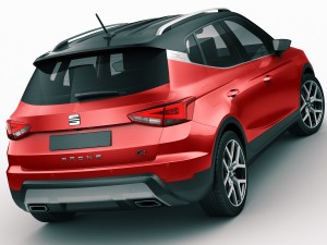 seat arona 2018 Modelo 3D