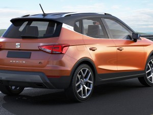 seat arona 2018 Modelo 3D