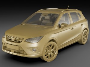 seat arona 2018 Modelo 3D
