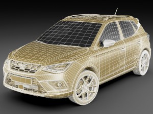 seat arona 2018 Modelo 3D