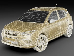 seat arona 2018 3D Model