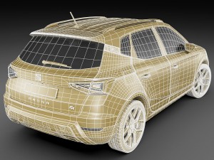 seat arona 2018 Modelo 3D