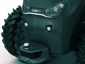 case ih autonomous concept tractor Modello 3D