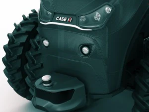 case ih autonomous concept tractor 3D Model