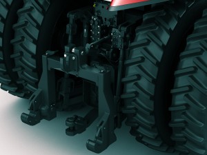 case ih autonomous concept tractor Modello 3D