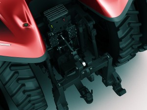 case ih autonomous concept tractor Modello 3D