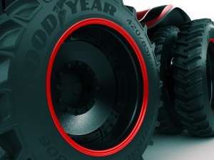 case ih autonomous concept tractor Modello 3D