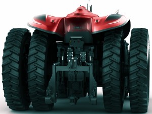 case ih autonomous concept tractor Modello 3D
