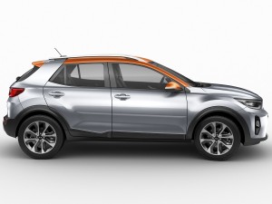 kia stonic 2018 3D 模型