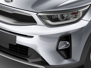 kia stonic 2018 3D 模型