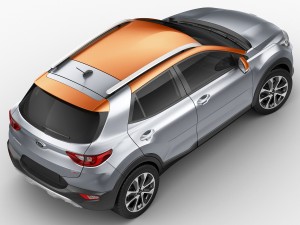 kia stonic 2018 3D 模型