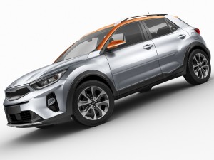 kia stonic 2018 3D 模型