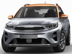 kia stonic 2018 3D 模型