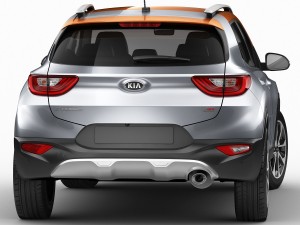 kia stonic 2018 3D 模型
