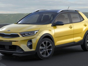 kia stonic 2018 3D 模型