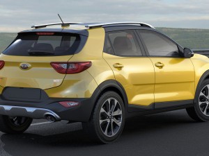 kia stonic 2018 3D 模型